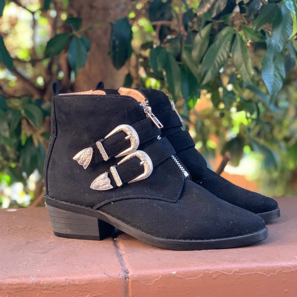 Nasty Gal Buckle Boot